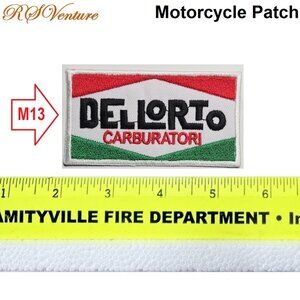Buy one choose one FREE, New DELLORTO Carburetors Embroidered Patch